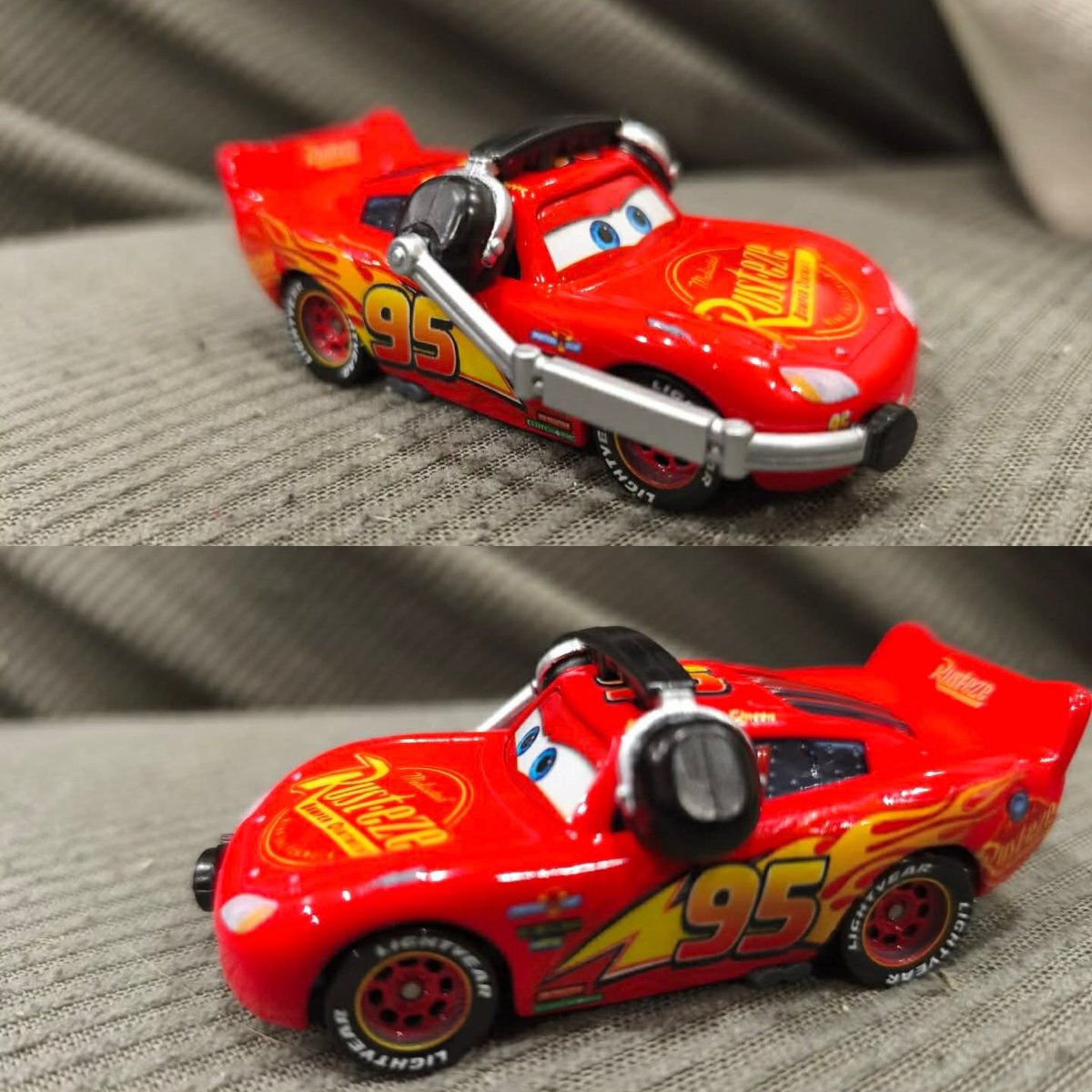 Crew Chief Lightning McQueen⚡️ #pixarcars_md #カーズ #マテル
