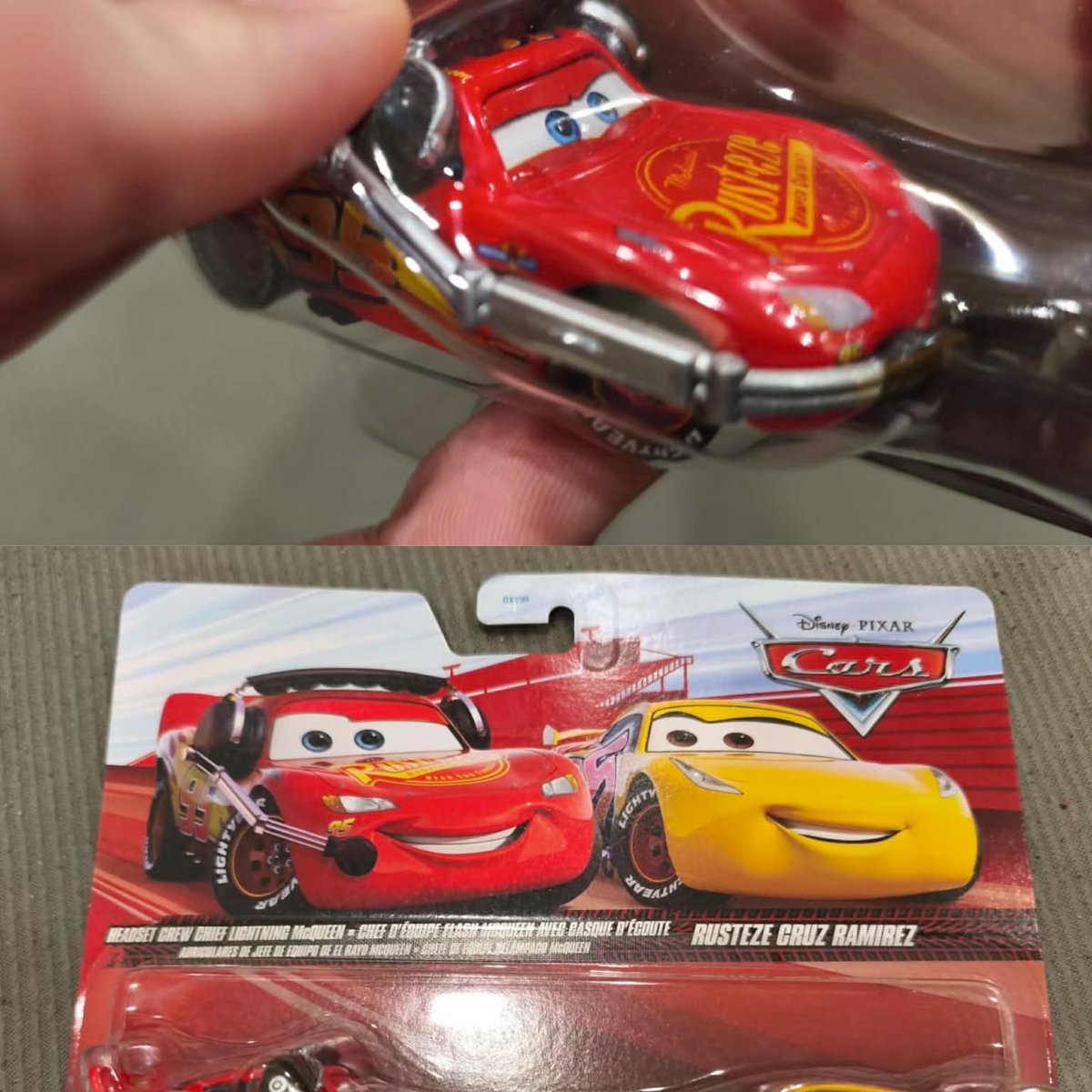 Crew Chief Lightning McQueen⚡️ #pixarcars_md #カーズ #マテル