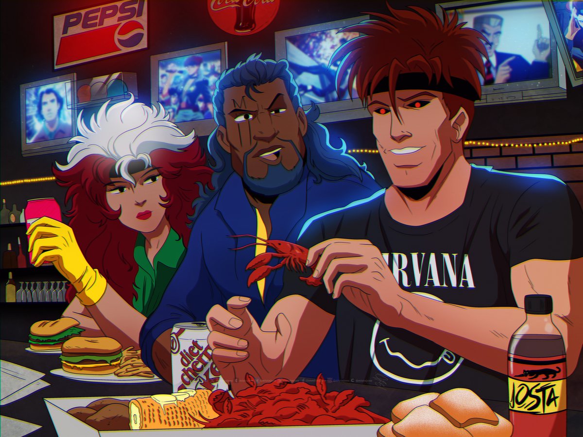 ✨X-Men: Gambit, Bishop and Rogue✨