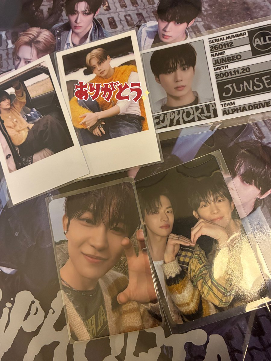 ALPHA DRIVE ONE ALD1 EUPHORIA トレカ 交換 特典 封入 譲 ゴヌ リオ