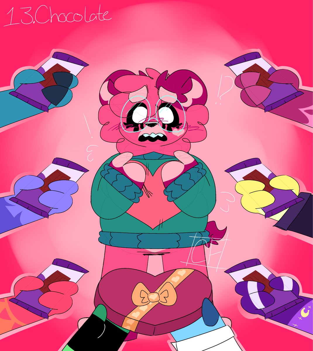 Day Thirteen: Chocolate 

This is the cutest I’ve ever drawn Bobby she’s so babyyy

#SmilingCritters #ElectricLove #SmilingFebrubeary