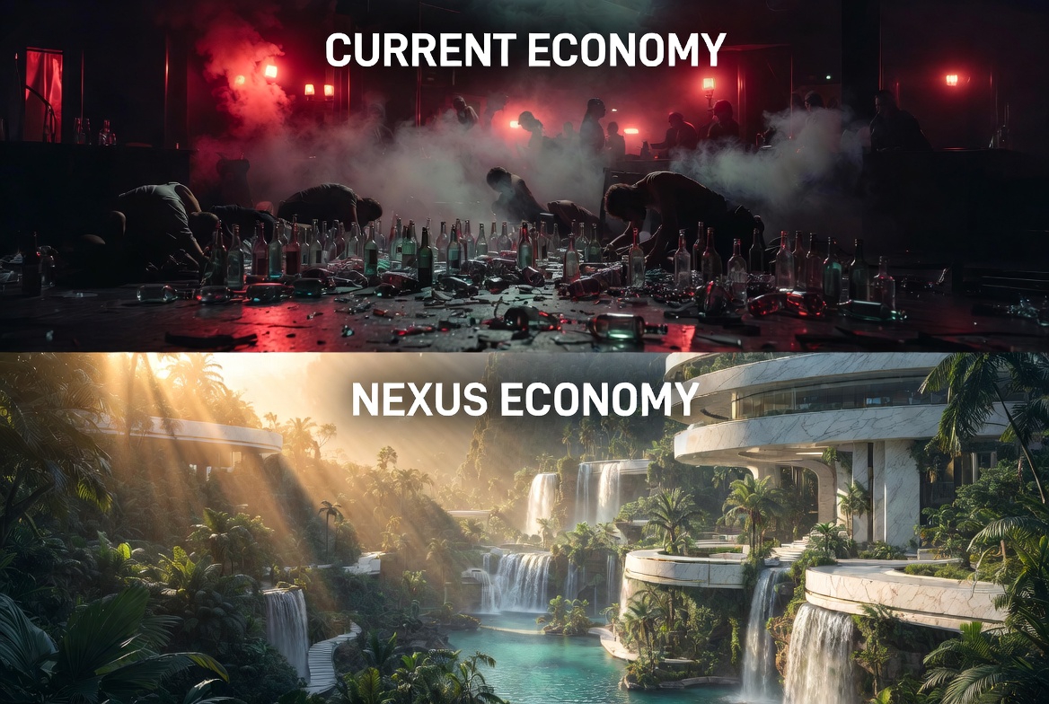 Most people are still dancing in the ruins of a burning nightclub, wondering why they’re exhausted. 📉🔥

The old world is a leaky bucket. Your effort enters, their system extracts it.

I’m done with the chaos. I’m building an Eden of technical synchronicity. 

Stop renting your