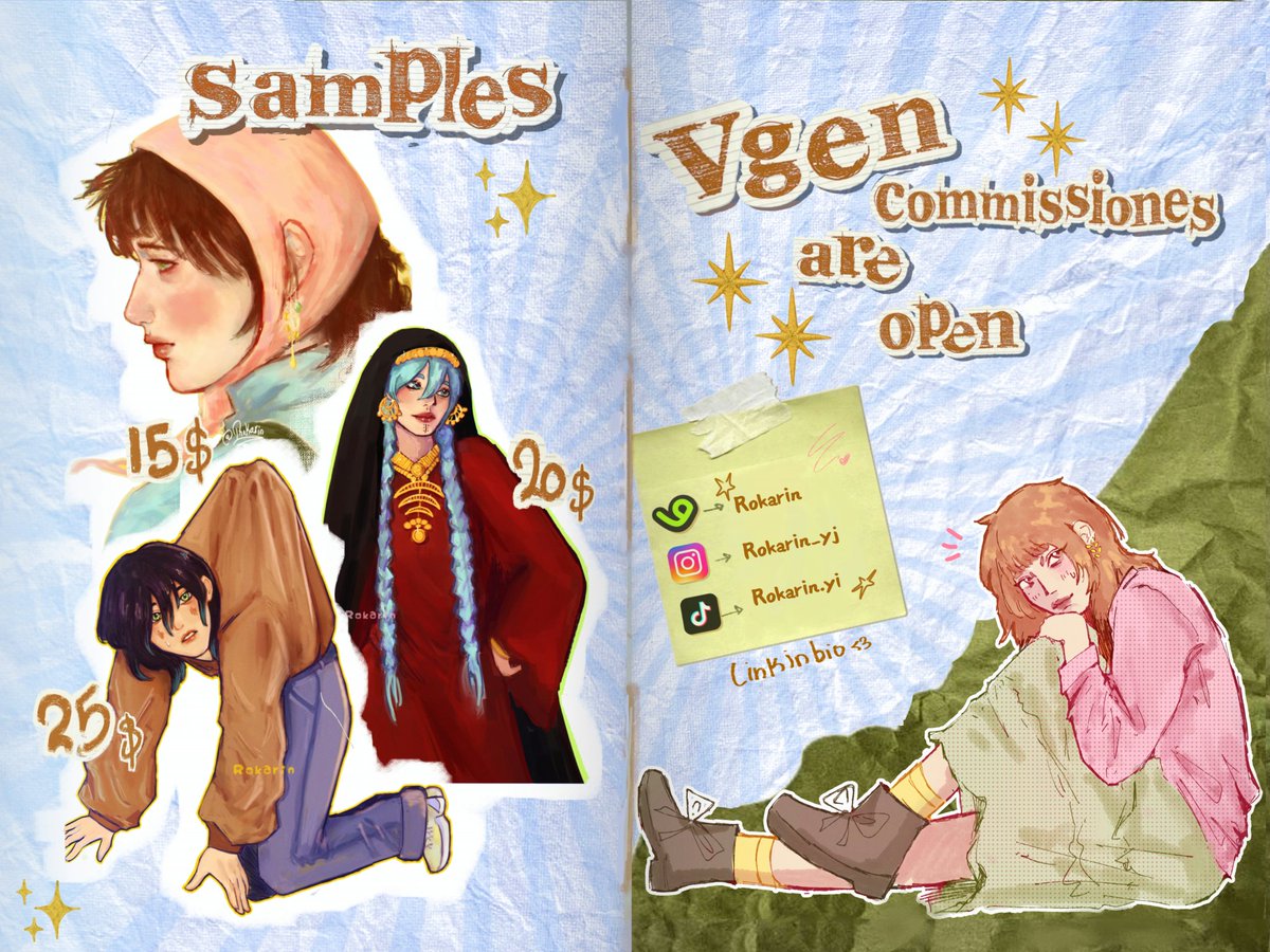 Rokarin_yj(Vgen commissions are Open) tweet media