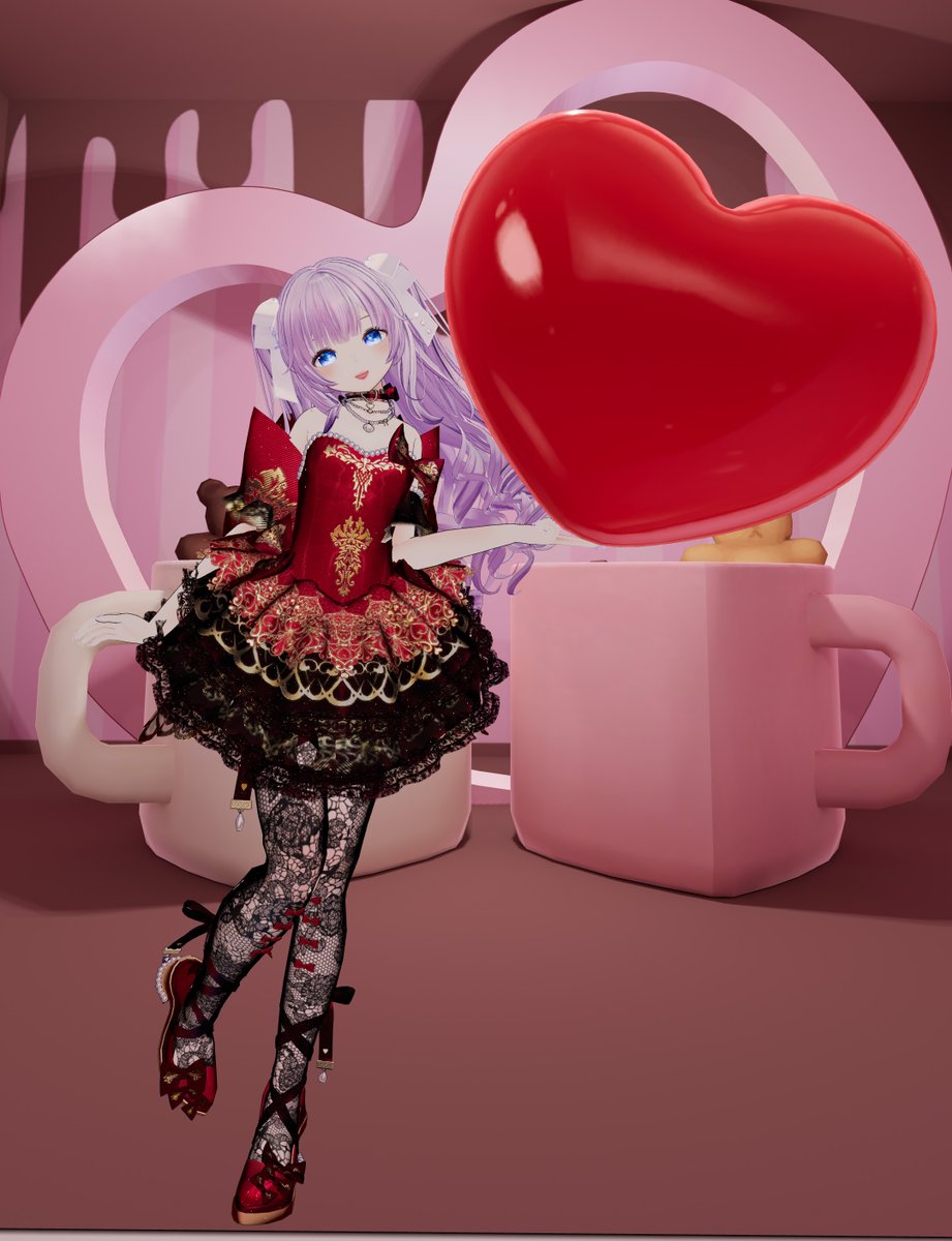 Happy Valentine 💖 今日は（超潔癖症の）母上が来るので、いつもより