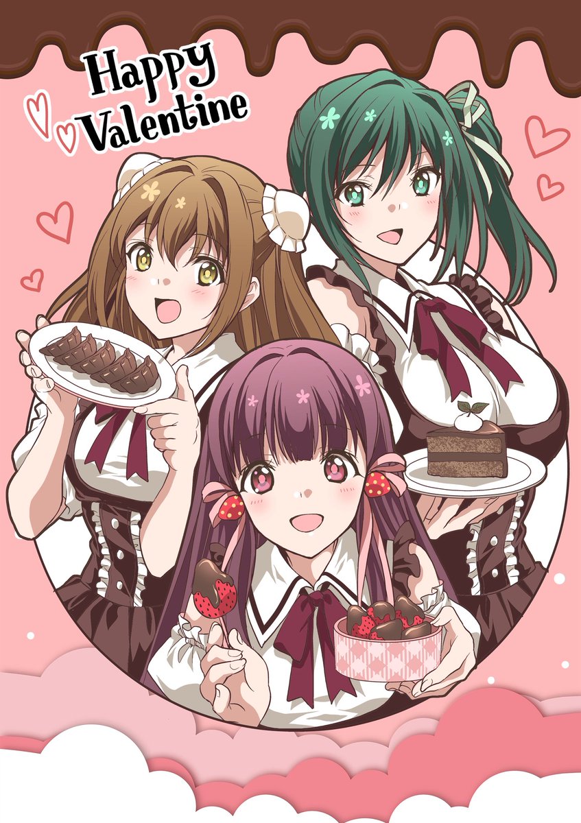 🍫Happy Valentine's Day🍫
『まろに☆え〜る』から皆さまにチョコと感謝の気持ちを込めて🩷とちテレアニメフェスタ2026是非遊びに来てくださいね！！
#まろに