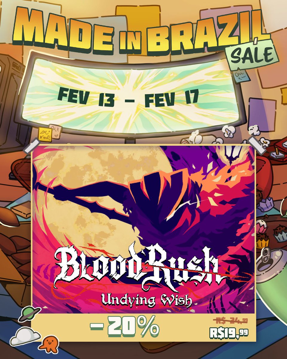 Lightmancer Studios 🩸🗡️ PLAY BLOODRUSH! tweet media