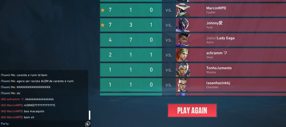 se nem no dm os cara eh normal, imagina na ranked pqp