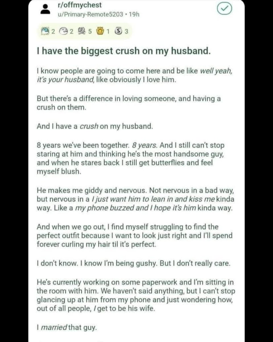 This is exactly how it should be