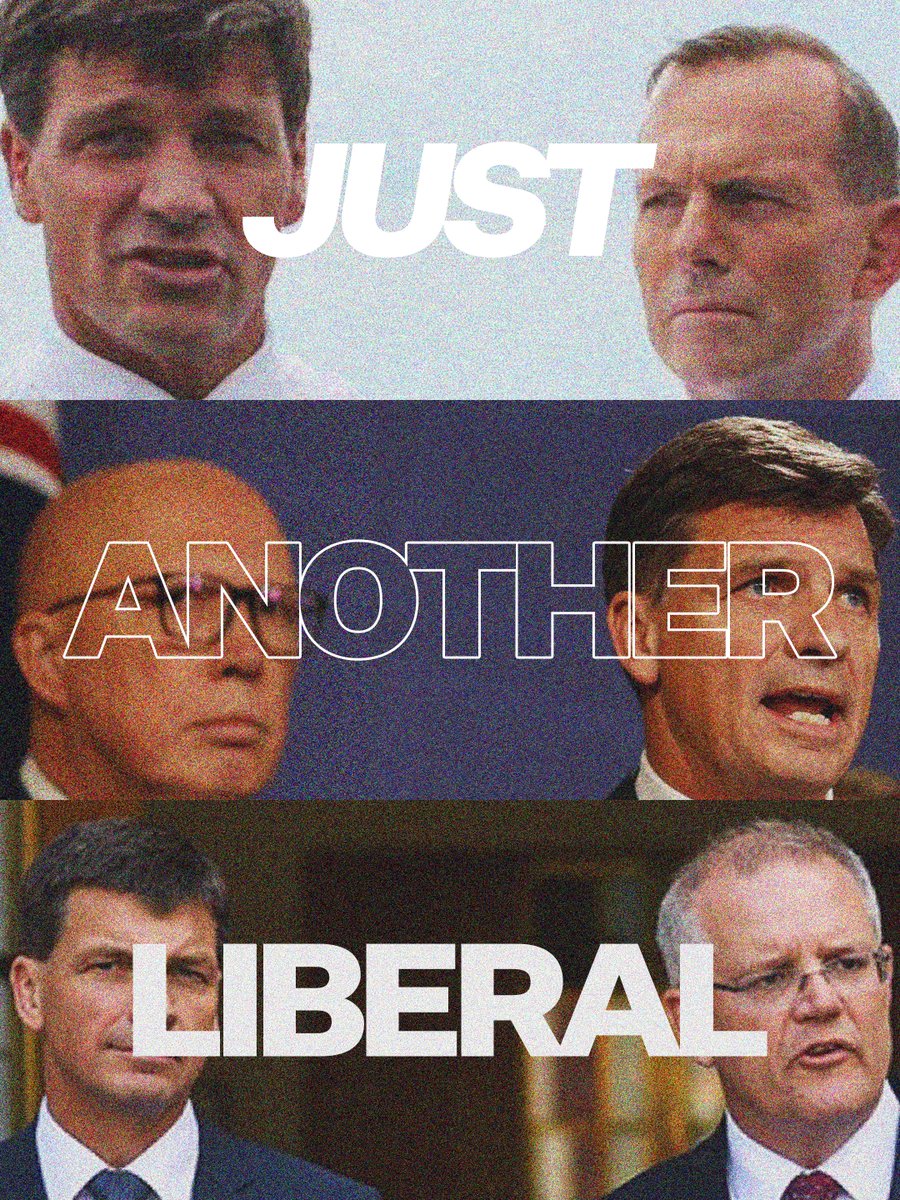 It’s a new day - but the Liberals have the same old problem.

They’re Liberals. #auspol