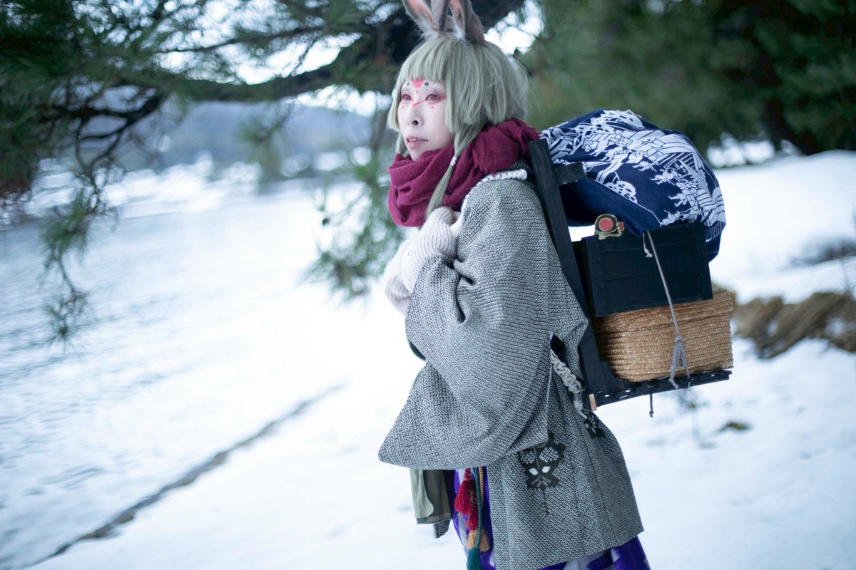 何処で間違ってしもたんやろ…。
オイラ、小豆島に行くつもりやってんけど何で雪国に来たんや？

－兎七の旅日記－

photo:<a href="/kubottey/">久保田狐庵</a>