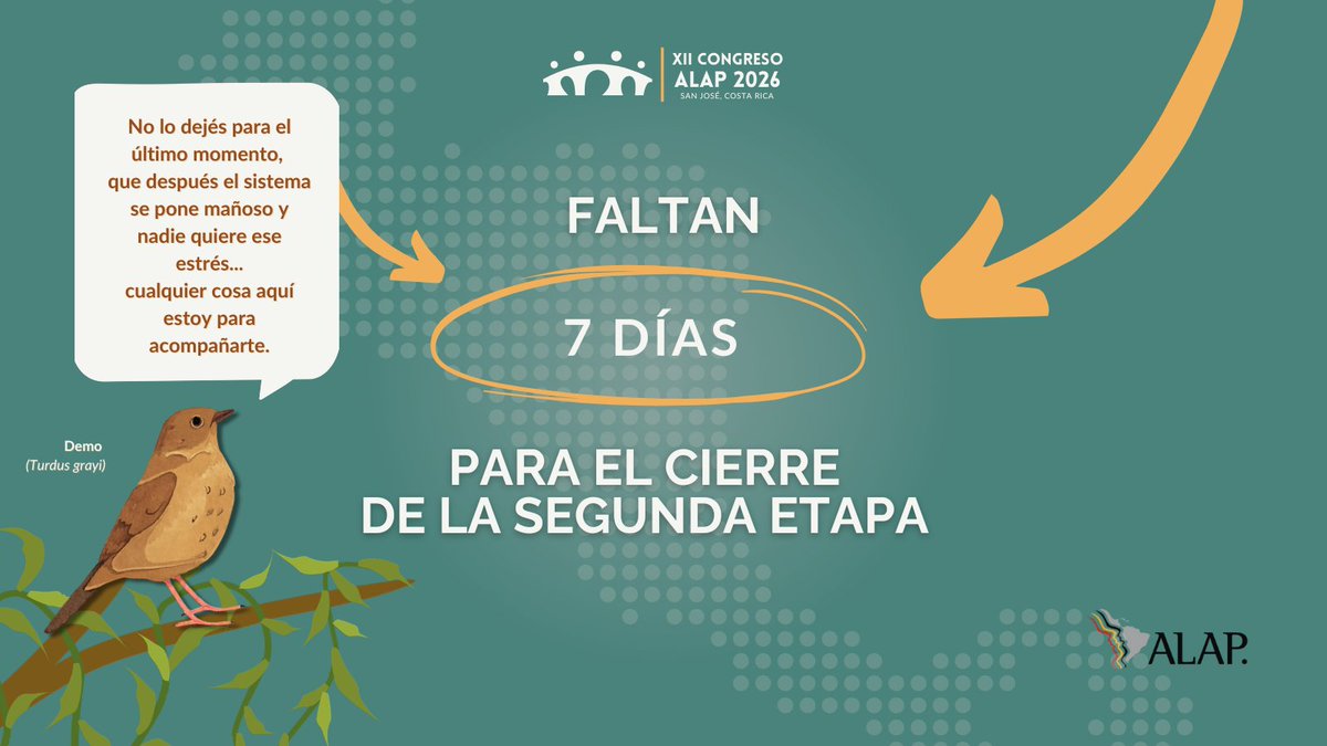 Asociación Latinoamericana de Población tweet media