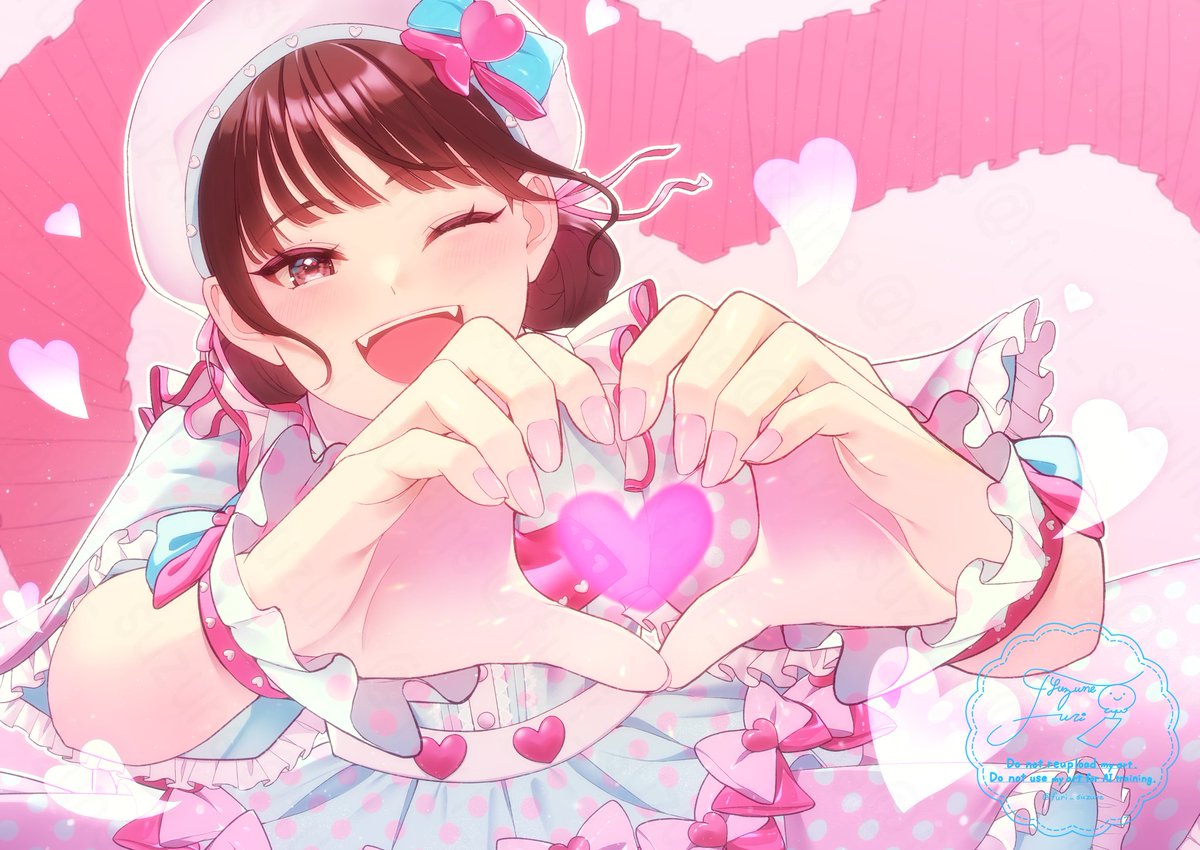 【aya 】ももいろほっぺ　110cm あづきお姉さんがだいすきですっ💌💝 いつもしあわせにしてくれて