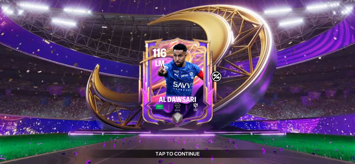 rzaldi_8's tweet photo. @FCMUniverse @tutiofifa @EASFCMOBILE @FCBROWN34 @DrPinguPlays @JONALDINHOtm @MANERLIGHTFC @fcmobileconsult @khoonigamingg @KJavierFM @fcmobileenews @newcomerFM @FirstHalfYT @NeonFc26 @FCthunder_EA @Akash62455881 @Beastlyeafc @ui_parth Al Dawsari... 🤔 Good? https://t.co/dKT2EhhqaP