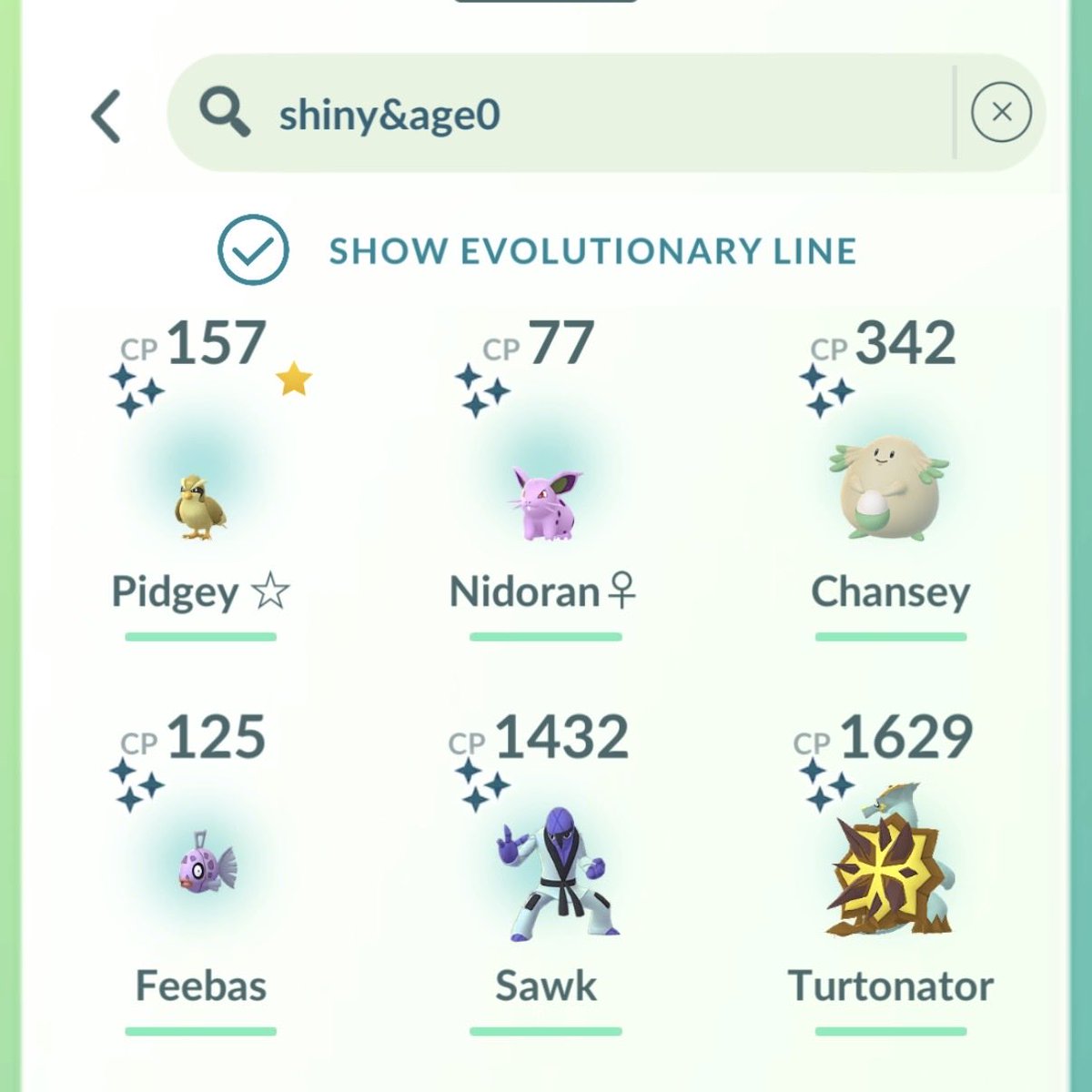 EUIC Day 1 shiny haul! #PokemonGo
