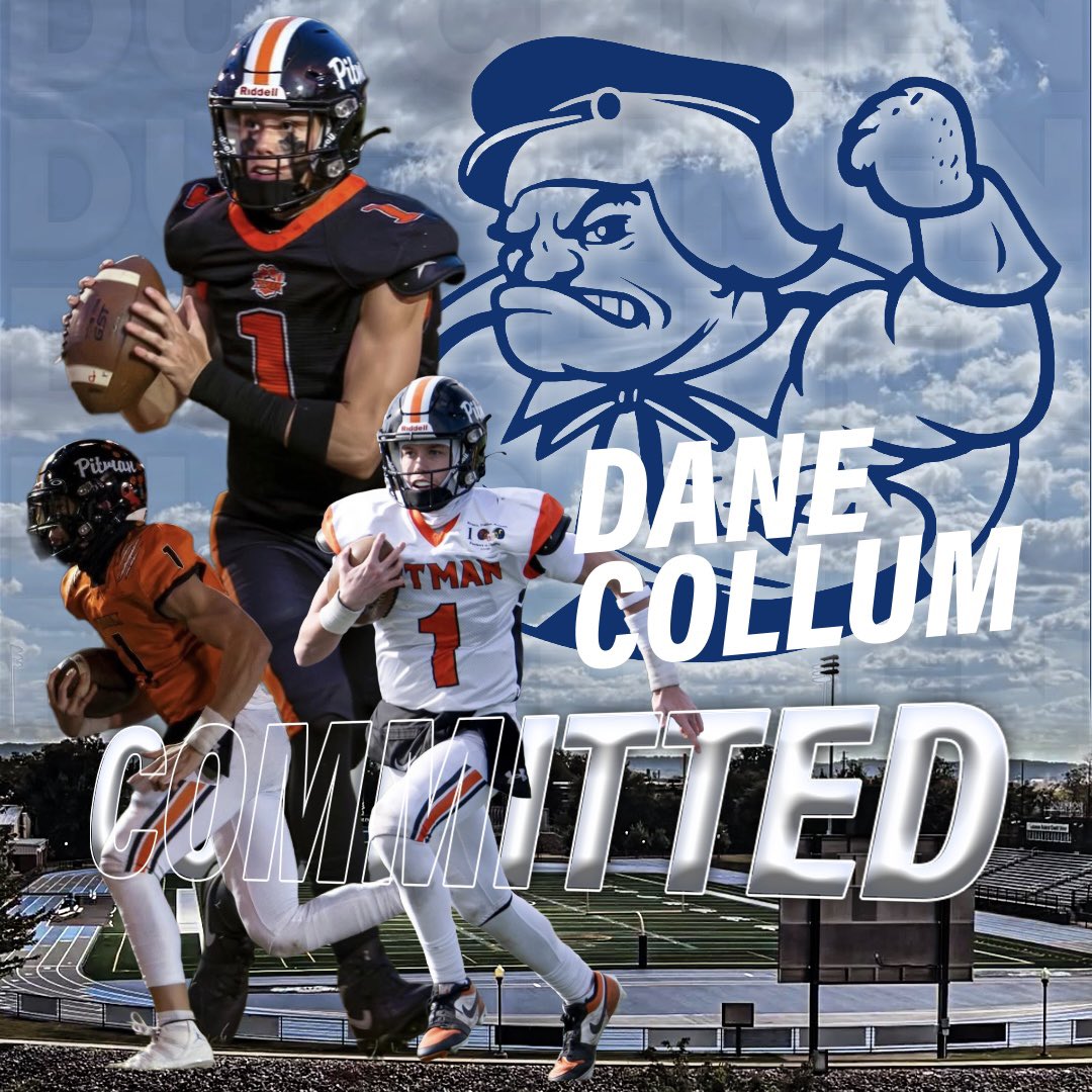 I am blessed to announce my commitment to Lebanon Valley College! Thank you to my family, friends, coaches, and teammates who have supported me along the way! Go Dutchmen! <a href="/LVCFootball/">LVC Football</a> <a href="/CoachThompsonCT/">Chris Thompson (Coach T)</a> <a href="/CoachMelhorn/">Tyler Melhorn, CSCS</a> <a href="/LVC/">LebanonValleyCollege</a> <a href="/Pitman_Football/">Coach Chris Thomas</a> <a href="/Coach_Rizz76/">Jim Rizzolo</a>