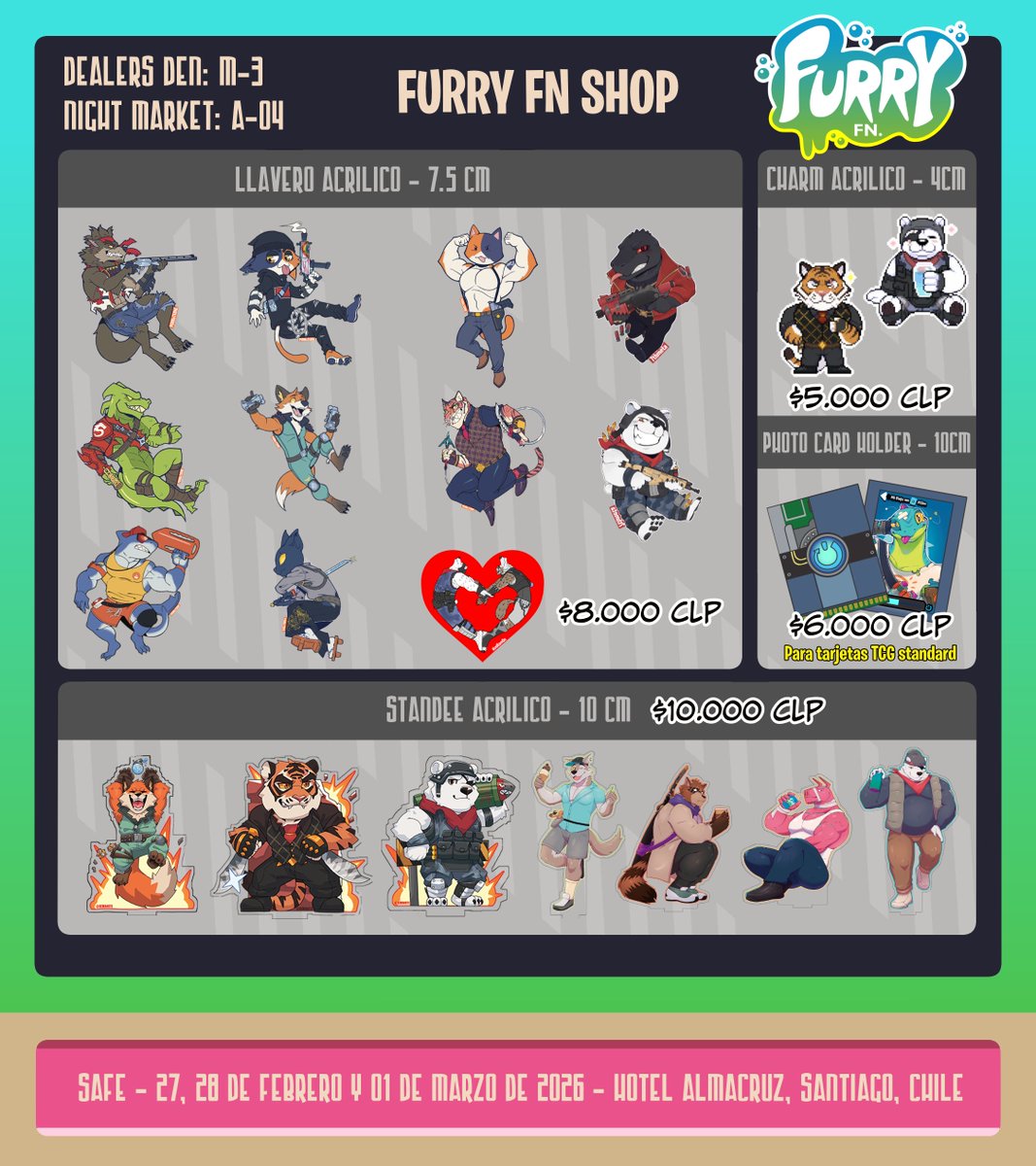 Furry FN Shop 🎨 | 🔜 SAFE 2026 🇨🇱 tweet media