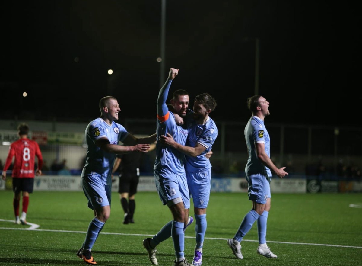 That feeling when it hits the back of the net💙

Celebrations to match a strong performance tonight.

#OneCambrian #CamArmy
