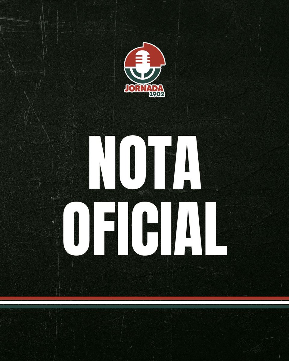 jornadakto1902's tweet image. NOTA OFICIAL SOBRE PROIBIÇÃO DA CBF

Durante esta sexta-feira, circulou a informação de que a CBF teria estabelecido uma orientação para transmissões realizadas em estádios, em competições organizadas pela entidade, proibindo rádios e web rádios de exibirem imagens de narradores…