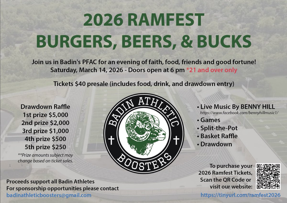 Badin Athletic Boosters tweet media