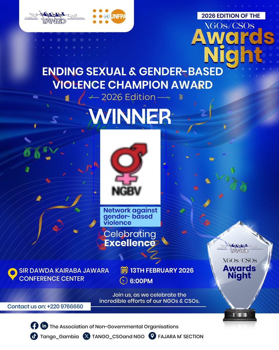 Congratulations <a href="/NgbvTheGambia/">NGBV-The Gambia</a>
