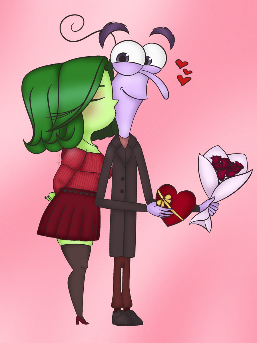_ambragufetta_'s tweet photo. Valentine's #disear #fearxdisgust #insideout #insideout2 https://t.co/xKb8jRfIeZ