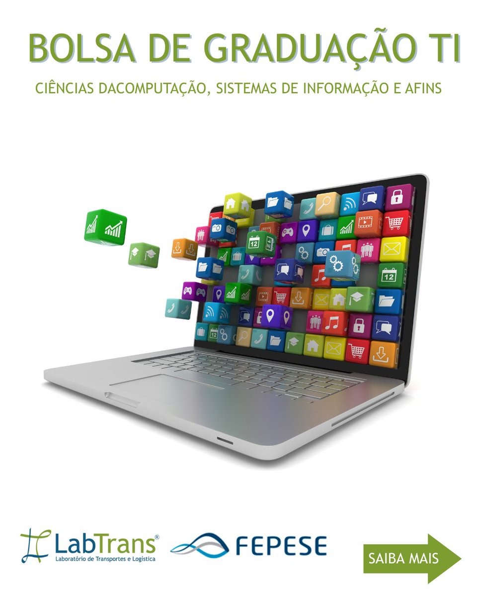 LabtransUFSC's tweet image. 💻✨ Oportunidade para quem quer atuar com Tecnologia e Visão Computacional no LabTrans/UFSC!

Está aberta vaga para Bolsa de Graduação TI voltada a estudantes de Ciências da Computação, Sistemas de Informação e áreas afins!

🚀 Atividades:
• Atuar em pesquisas e aplicações de