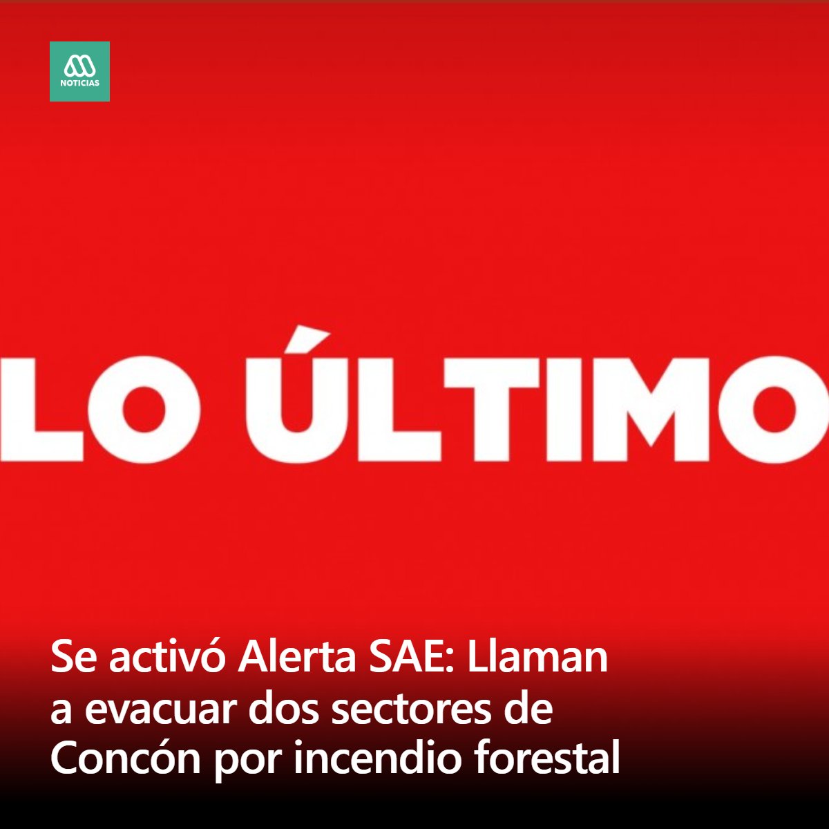 El Servicio Nacional de Prevención y Respuesta ante Desastres (Senapred) llamó a evacuar dos sectores de la comuna de Concón, en la región de Valparaíso, a raíz de un incendio forestal. ➡️ mrf.lu/3wvL