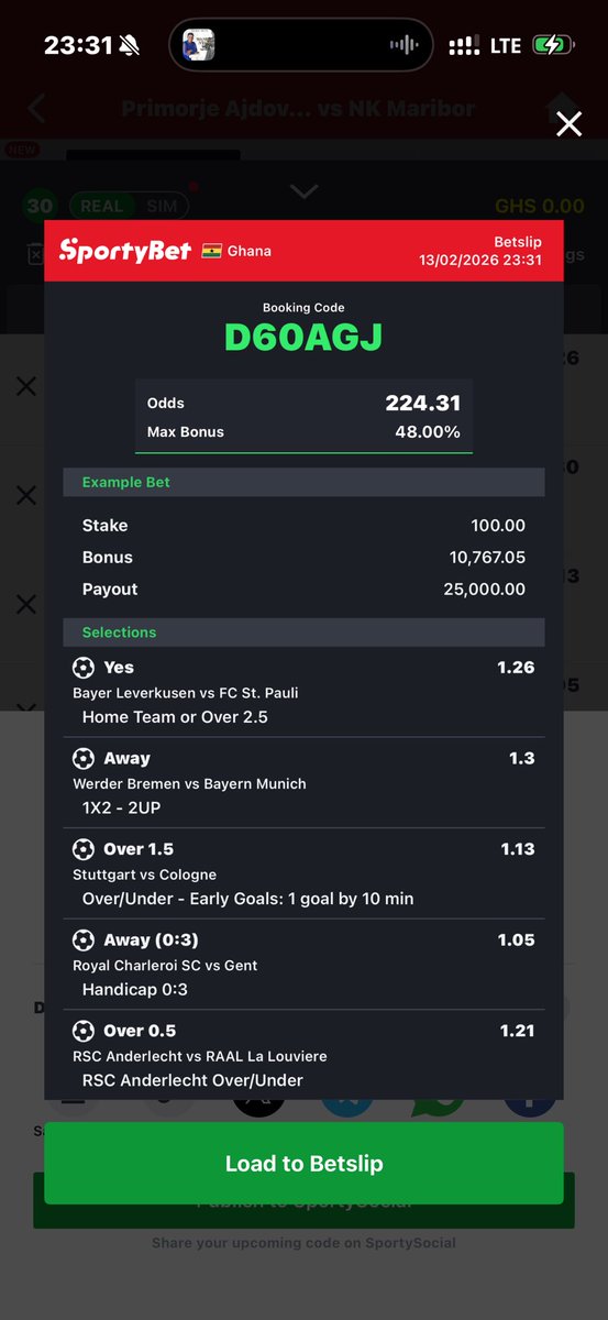 220+ ODDS !! Weekend Ticket.