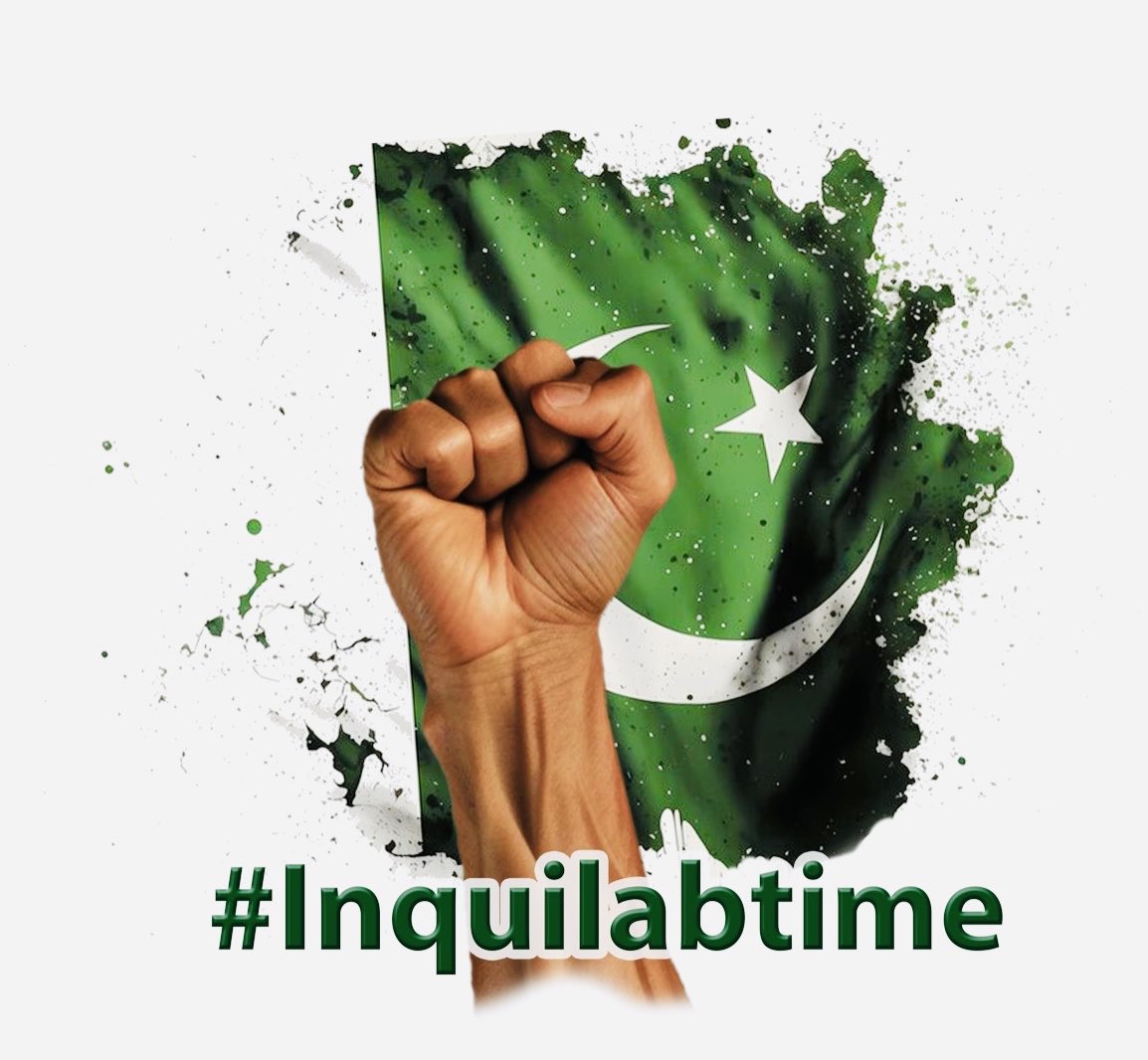 TKfromPK's tweet photo. @ISBPost #Inquliabtime now or never @PTIofficial https://t.co/Rii9Y69zvr