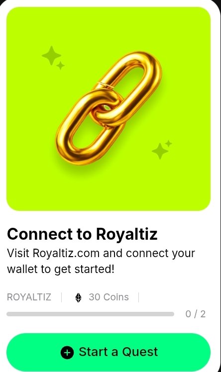 New task is live
Complete here 👇

quests.claimr.io/royaltiz/royal…