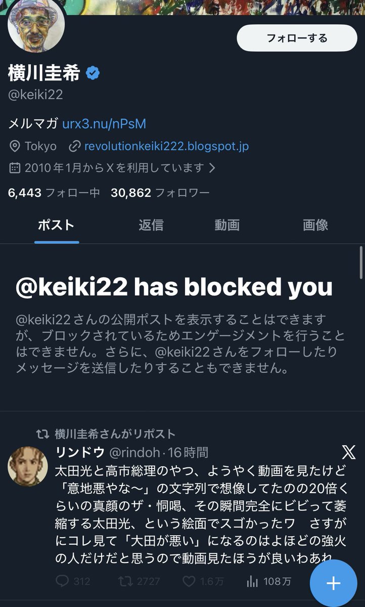 プロフみたけど何処の誰様なんか良く分からんかった。 なんかしばき隊