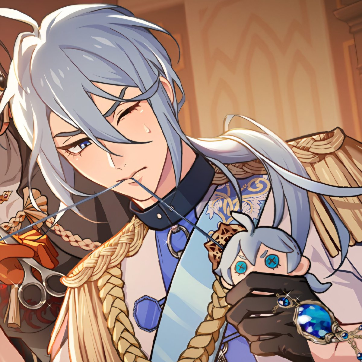 (현상태: 🍵💧 = 말수) 다수 tweet media