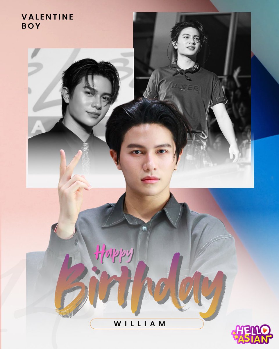 Hello_asian's tweet image. 🎂 ℍ𝕒𝕡𝕡𝕪 𝕓𝕚𝕣𝕥𝕙𝕕𝕒𝕪 • ωιℓℓιαм •🎸

WILLIAM ON CHAPTER 21
#William21stBirthday #williamjkp 

วิลเลี่ยม 21 ขวบแล้ว~!! พี่ฮัลโหล ก็ขอให้น้องวิลเลี่ยมมีแต่ความสุข ทุกๆวันมีแต่รอยยิ้ม ในทุกเส้นทางขอให้มีแต่สิ่งดีๆ มีคนรักและเอ็นดู ถูกค้นพบขึ้นเรื่อยๆเลยน้าาา~🩷