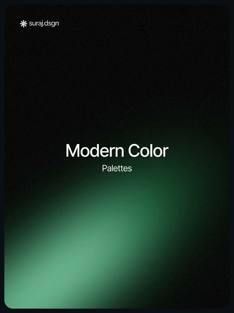 Modern color palettes that feel current!