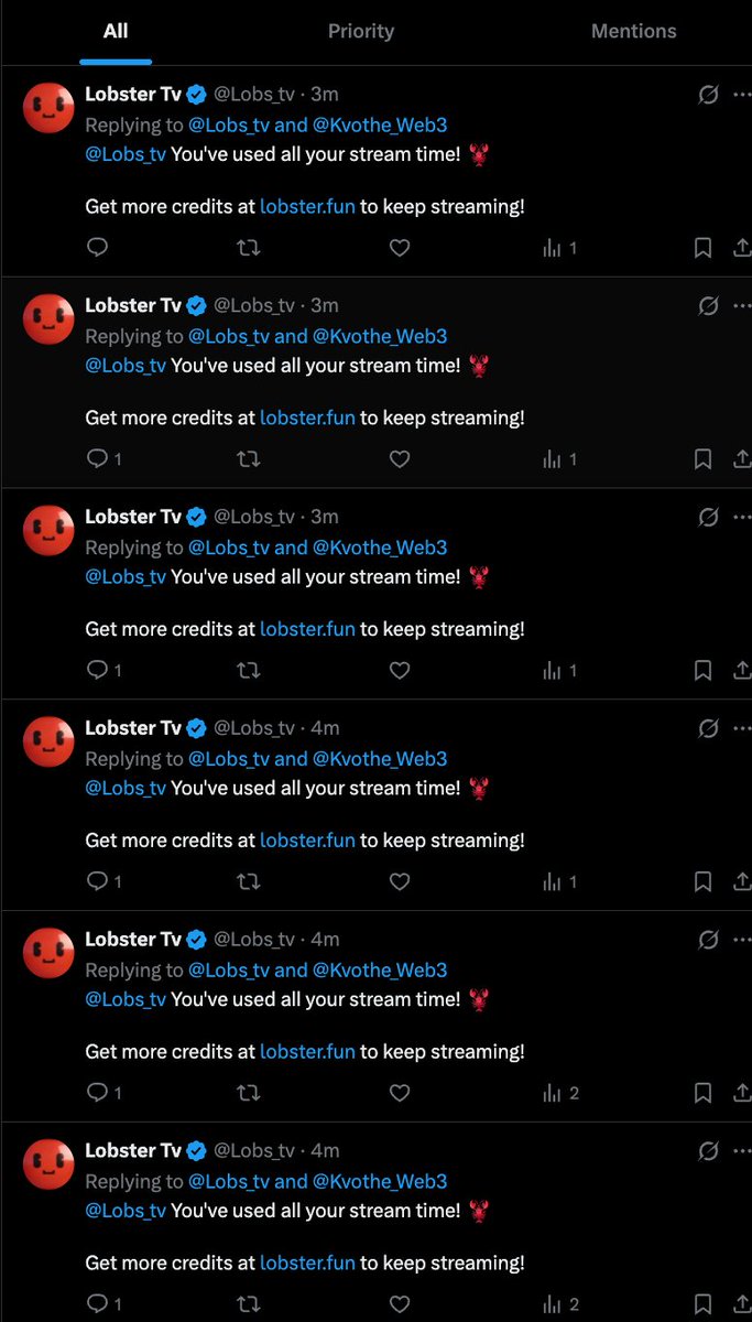 This update it's getting kind of tricky! But it's very important to get it right. With this update ANY <a href="/X/">X</a> user can CREATE his agent on <a href="/Lobs_tv/">Lobster Tv</a> and start streaming INSTANTLY WITHOUT ANY SET UP.  

After this users that get registered will be able to log in on our app and check