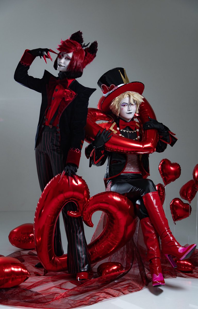【cos/Hazbin Hotel】

⠀ ♡┈┈┈┈┈┈┈┈┈┈♡

⠀⠀⠀ ⠀ʜᴀᴘᴘʏ ᴠᴀʟᴇɴᴛɪɴᴇ

 ⠀♡┈┈┈┈┈┈┈┈┈┈♡

- - - -
Alastor/@ _krmmm
Lucifer/<a href="/kairitosupica_2/">灰里@2/21ラグ🦌</a> さん
Photo/<a href="/4869sgi/">いたく🍳</a> さん
Studio/<a href="/cst_arrows/">スタジオアローズ</a> さん
#HazbinHotelcosplay