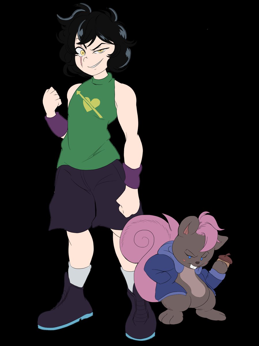 PaperStar64's tweet photo. New OCs for @_FULLHERO 

Harper and Chester are two Brits ready to call some havoc https://t.co/OBKoFTaEY5