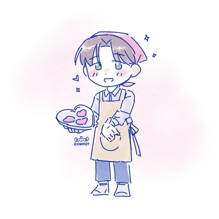 Cooking mama Keito for valentines! 💝 Today’s meal is a heart shaped cookie
#多聞くん今どっち #tamonsbside
