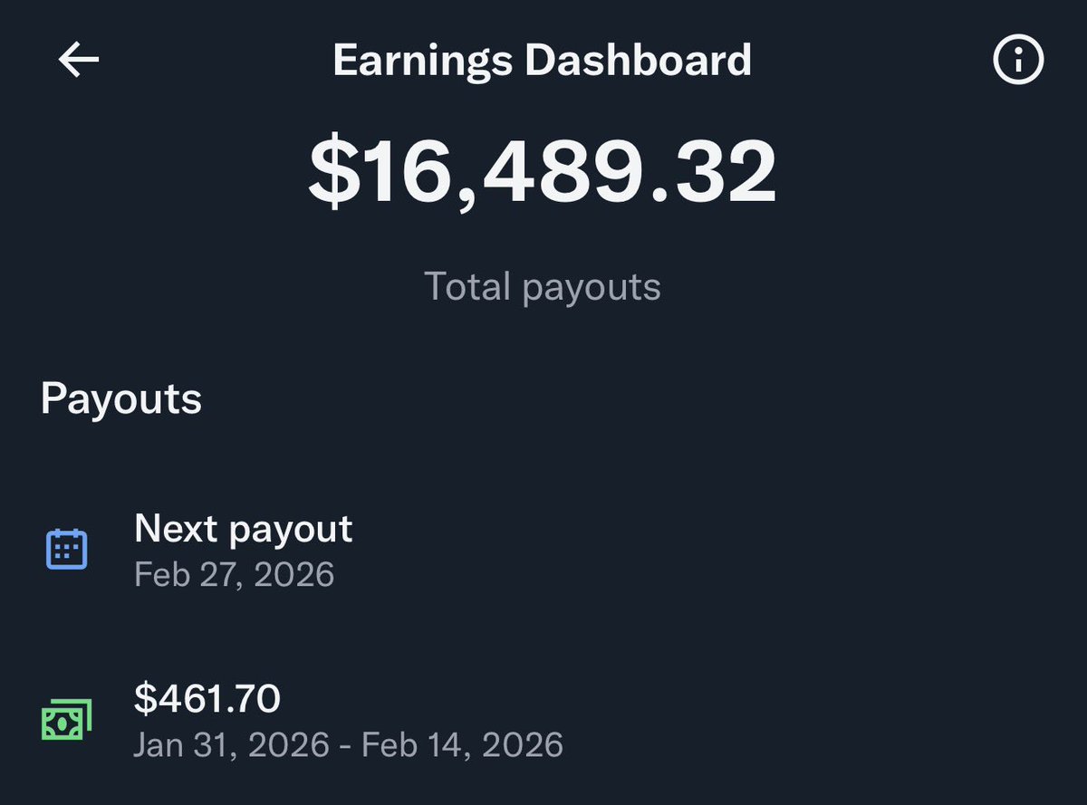 $16,489 from tweeting 

Very special thing being built here <a href="/nikitabier/">Nikita Bier</a> <a href="/elonmusk/">Elon Musk</a>