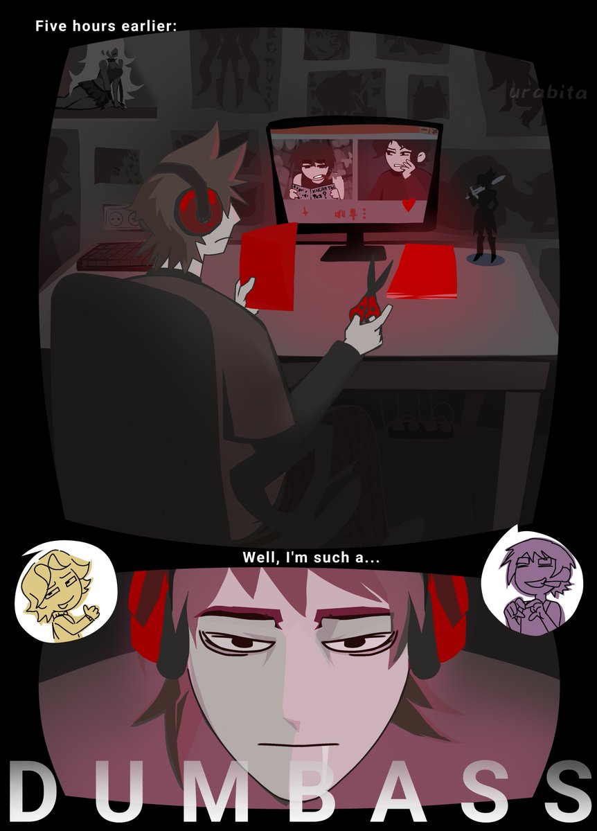 Valentine's message: "I've just accepted that you're ugly and unbearable. Just be yourself."
#eddsworld
#tomtord