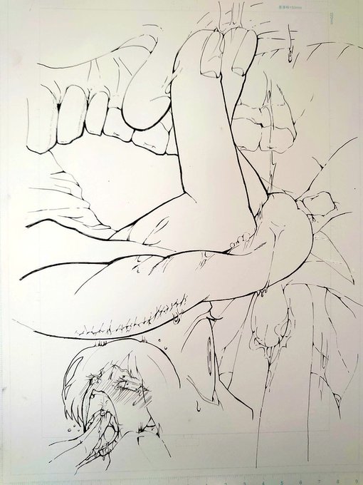 ペン入れ2枚目おわりー
次塗り👍 