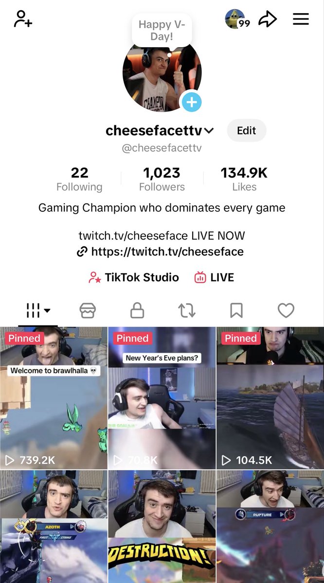 Hit 1000 on the TikTok, woohoo! 🎉