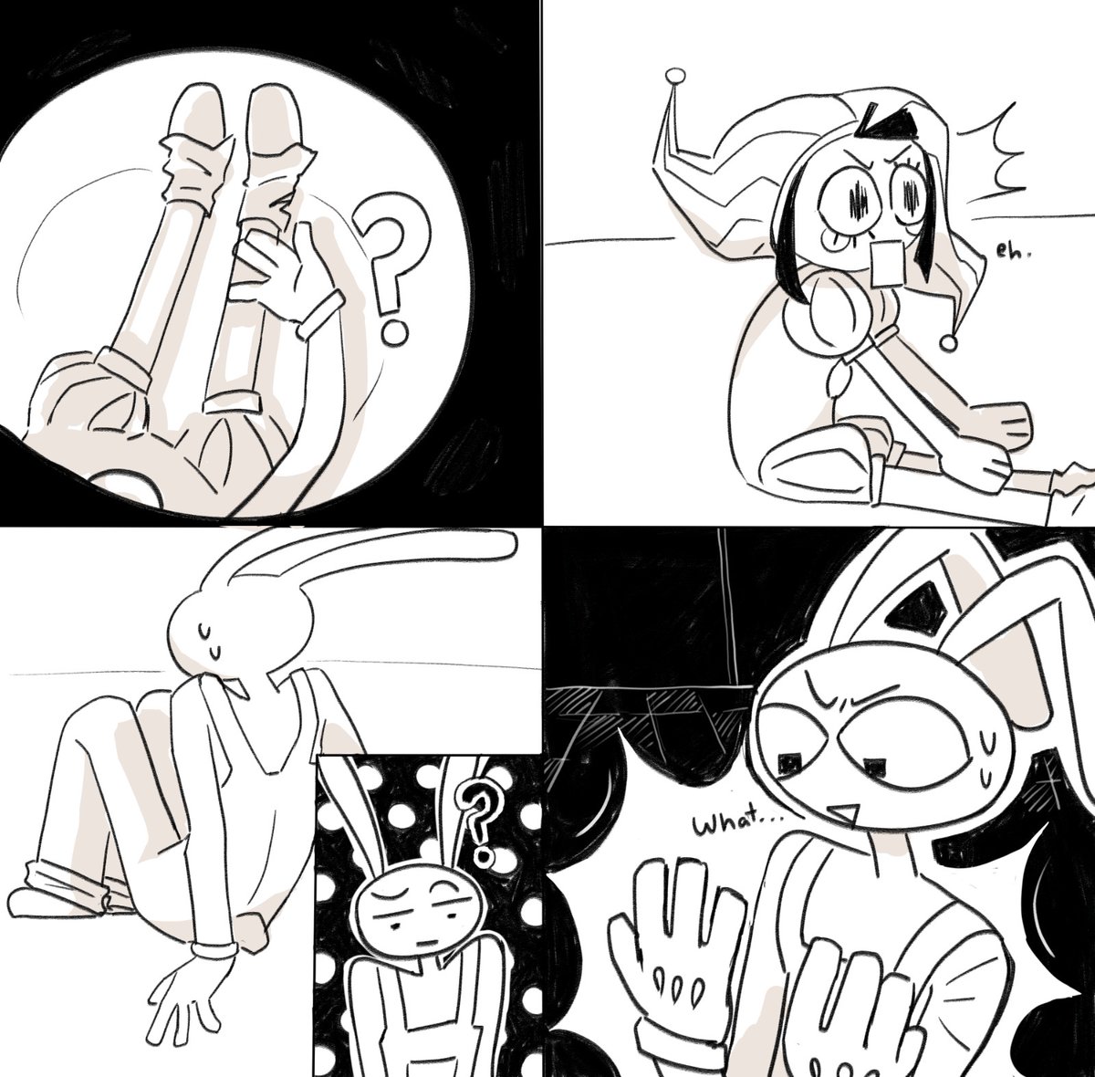 Chuchumocc's tweet photo. Funnybunny skin bug 1/??? https://t.co/MNBT0P1bEB
