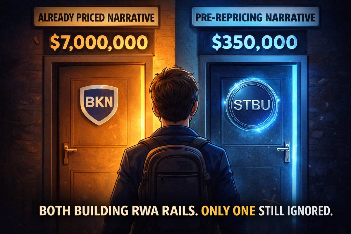 Both $BKN and $STBU building #RWA rails, only one still ignored...

👀👀👀👀👀👀👀👀👀👀👀👀