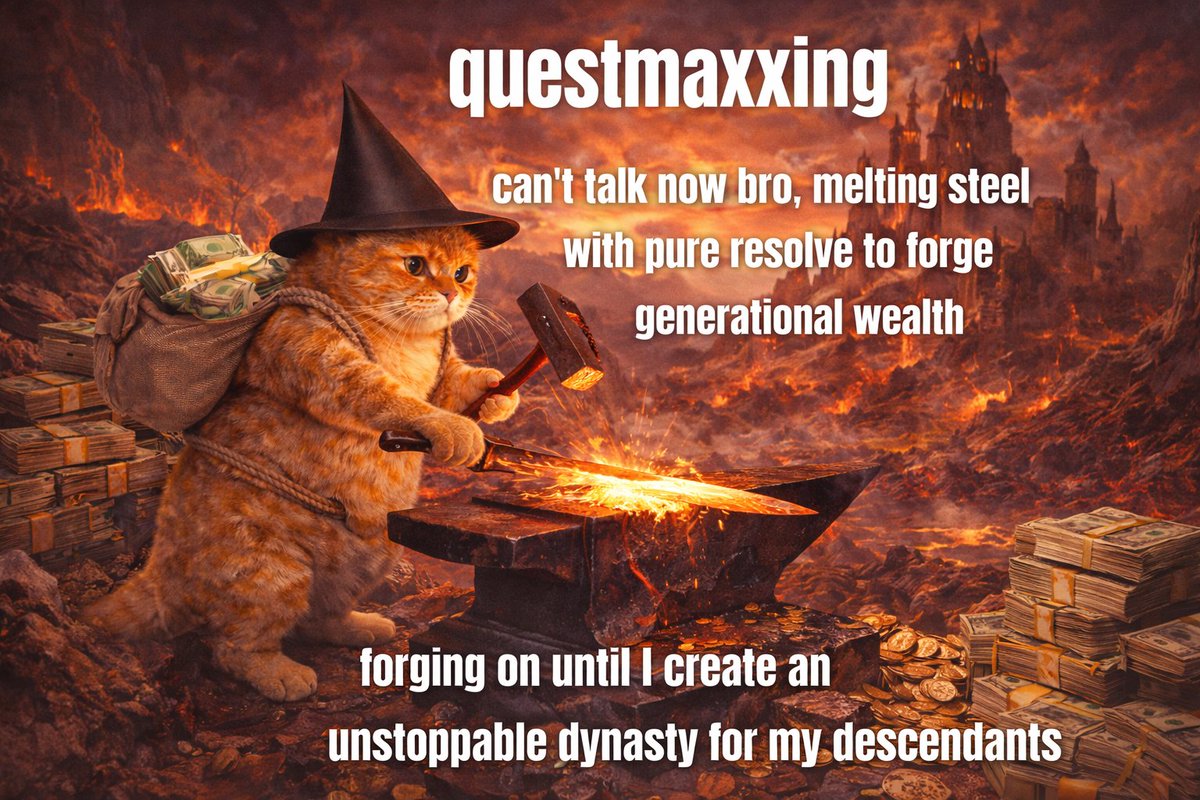Questmaxxing tweet media