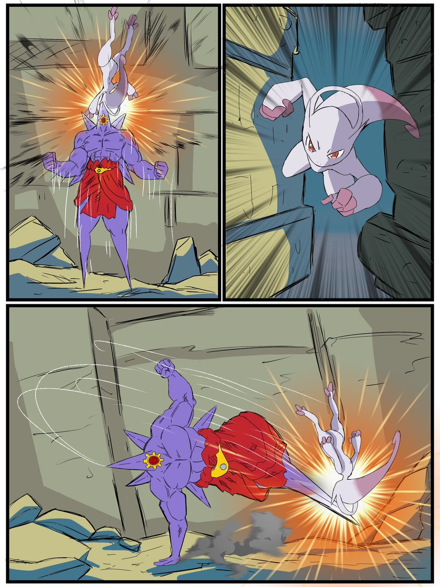 メガミュウツーy VS伝説の超メガスターミー　#ポケモンZA #ブロリー