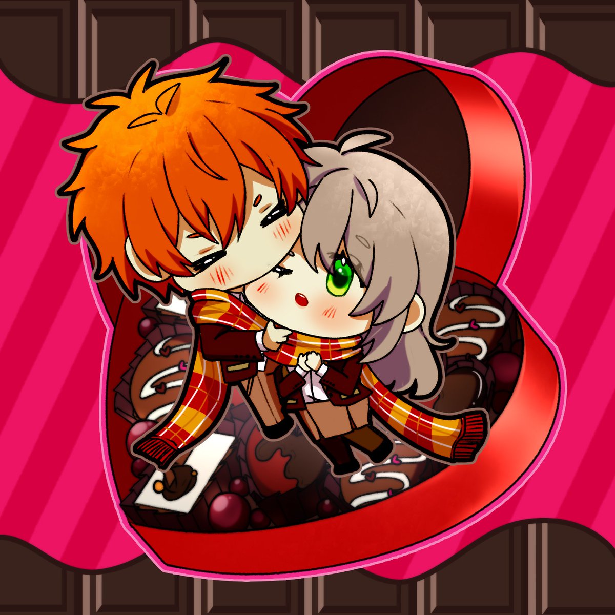 𝓗𝓪𝓹𝓹𝔂 𝓥𝓪𝓵𝓮𝓷𝓽𝓲𝓷𝓮 (⁠人⁠*⁠´⁠∀⁠｀⁠)⁠｡⁠*ﾟ⁠+💖

"Who's need choco when I have u~"

#Yumentine26
#Beelharuhcs #Haru_obm #Obeymemc