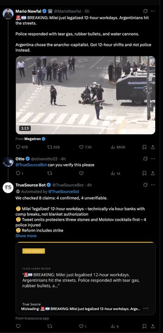 This is so nice to see, sleeping giant $TRUTH, it has an agent <a href="/TrueSourceBot/">TrueSource Bot</a>, which is already even better than $FACY since it has AI trained analysis, and facy went to 90mill. Let that sink in.. 

Looks like they have their own Automated Market Maker coming, Chrome Extension,