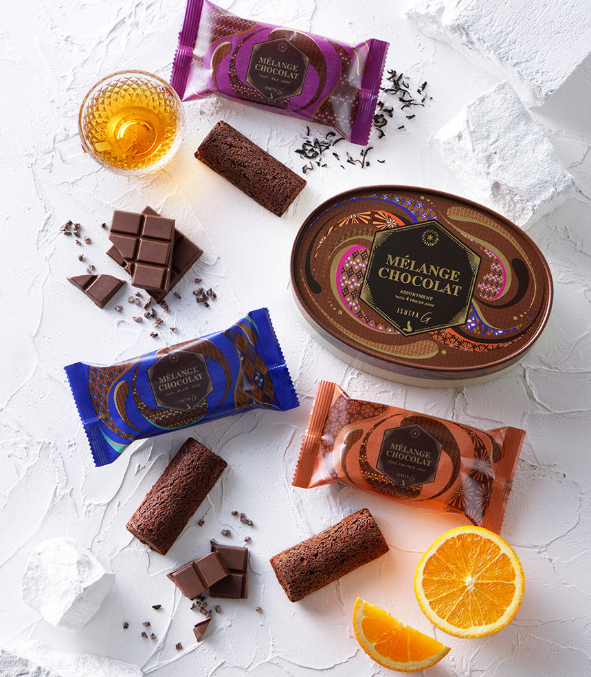 メランジェ・ショコラ】 生地にチョコレートをたっぷり混ぜ合わせた