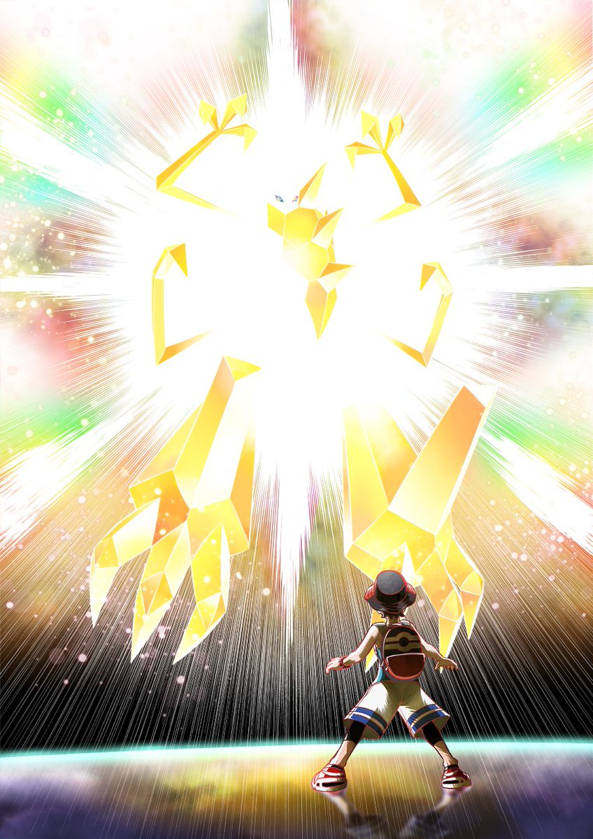 AshStash__'s tweet image. Necrozma might genuinely be one of the best Pokemon of all time Look At This Fucking Artwork Man
